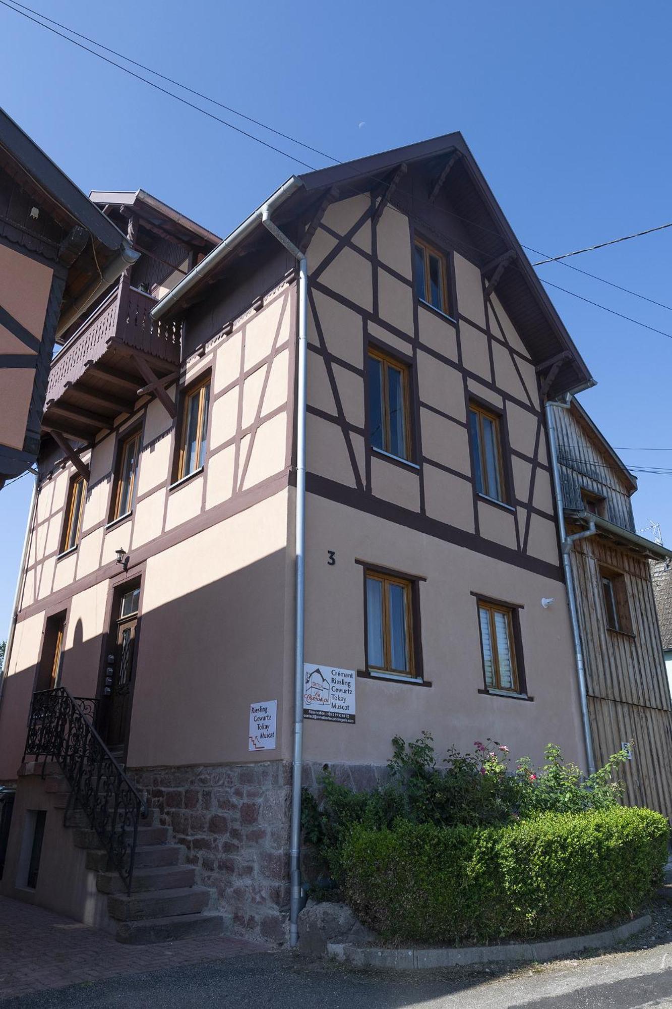 Apartamento Riesling - Vue Imprenable Sur Le Vignoble - Renove Recemment - Parking Gratuit Riquewihr Exterior foto