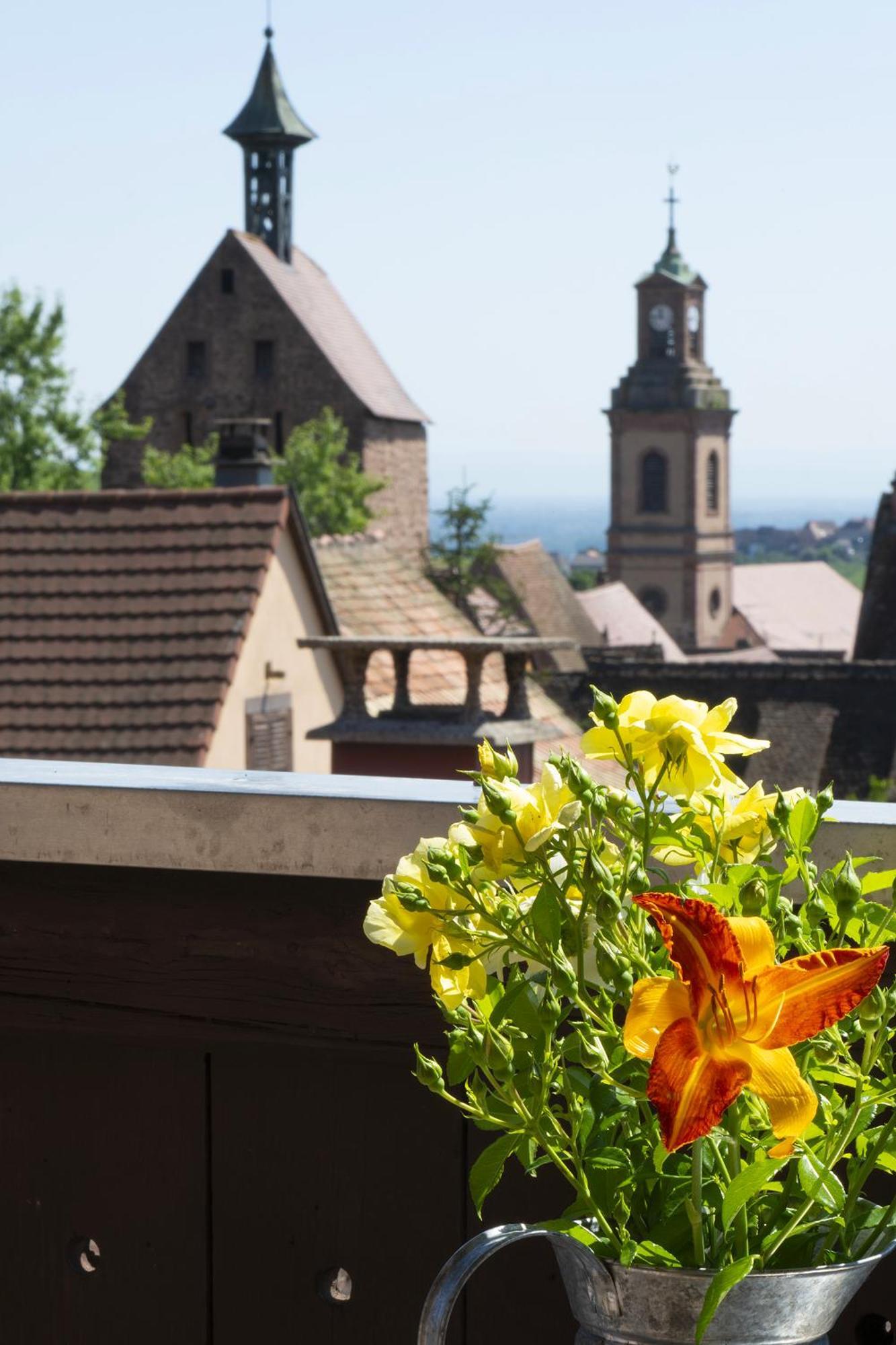 Apartamento Riesling - Vue Imprenable Sur Le Vignoble - Renove Recemment - Parking Gratuit Riquewihr Exterior foto